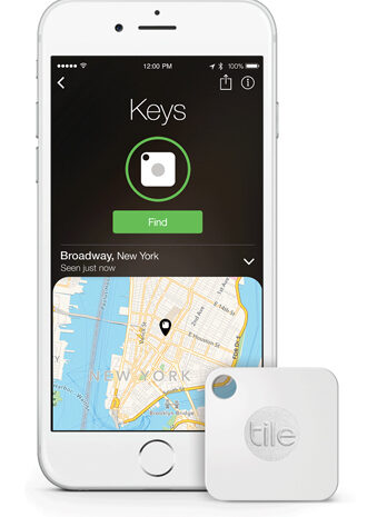 Tile Mate позволяет следить за вещами, используя интерфейс Bluetooth и мобильное приложение