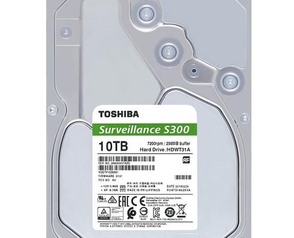 Toshiba представила жёсткие диски серий V300 и S300"