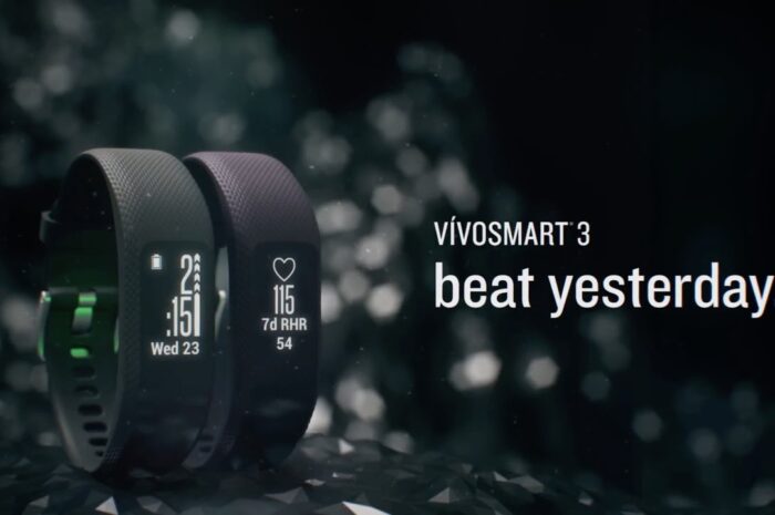 Трекер активности Garmin vivosmart 3 умеет определять уровень максимального потребления кислорода