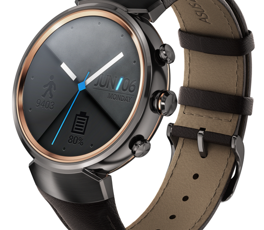Умные часы Asus ZenWatch 3 представлены официально