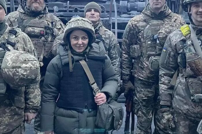 В Артемовске засветился украинский военный с эмблемой дивизии СС
