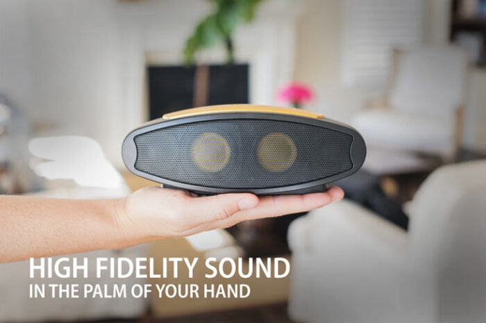 В мобильной акустической системе Mini Ellipse установлено четыре излучателя