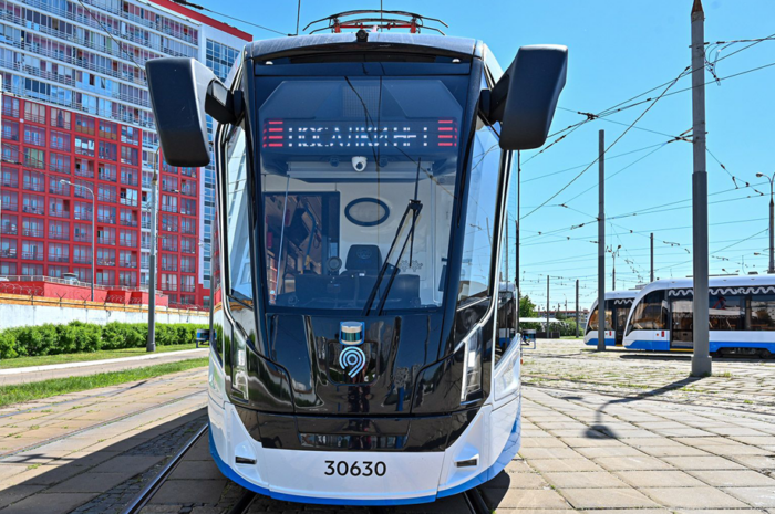 В Москве приступили к испытаниям ГЛОНАСС-трамвая"