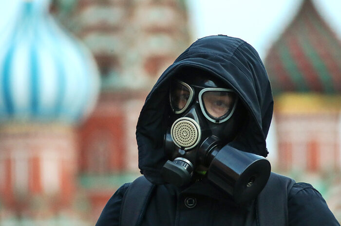 В России значительно вырос спрос на защитные маски