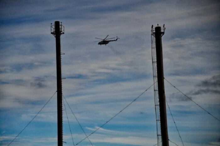 Вертолет разбился на Колыме
