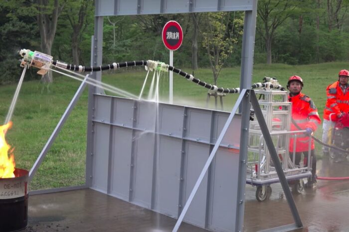 #видео | Японские инженеры разработали робошланг для пожарных