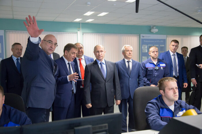 Владимир Путин побывал в Белгороде