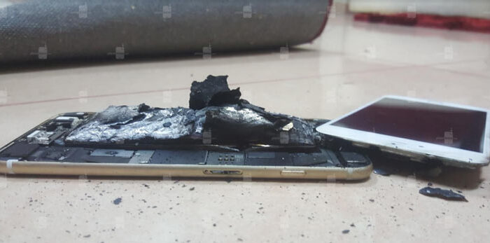 Вспыхнул очередной смартфон Apple iPhone 6s, судьба его владельца неизвестна
