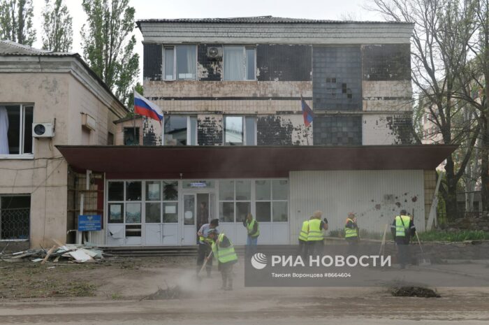 ВСУ обстреляли центр Горловки