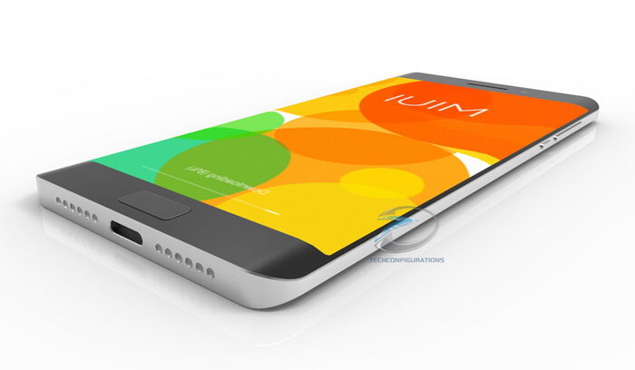 Xiaomi Mi Note 2 с двойной камерой и изогнутым дисплеем показался на рендерах