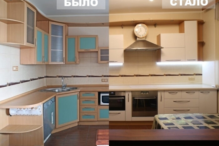 Замена кухонной мебели