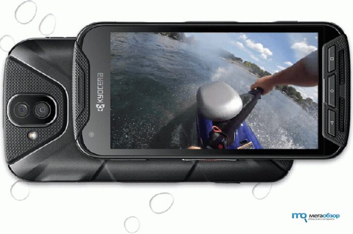 Защищенный смартфон Kyocera DuraForce Pro получил встроенную экшн-камеру