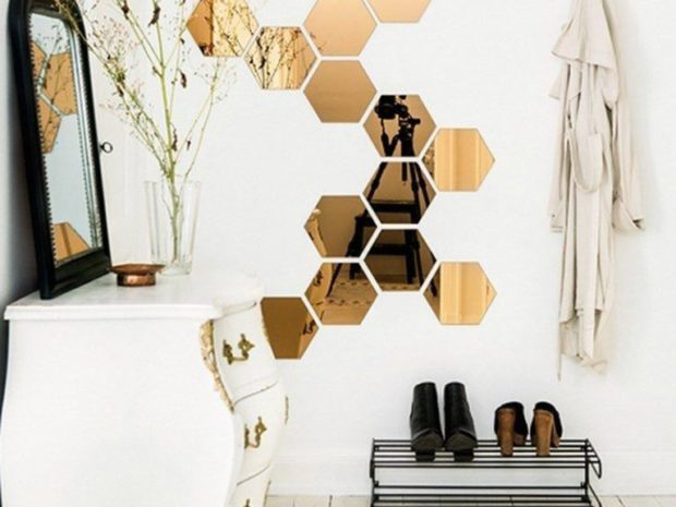 Зеркальная плитка в интерьере: 5 советов по применению + фото